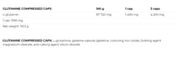 Nutrend - Glutamine Compressed Caps - 120 Caps