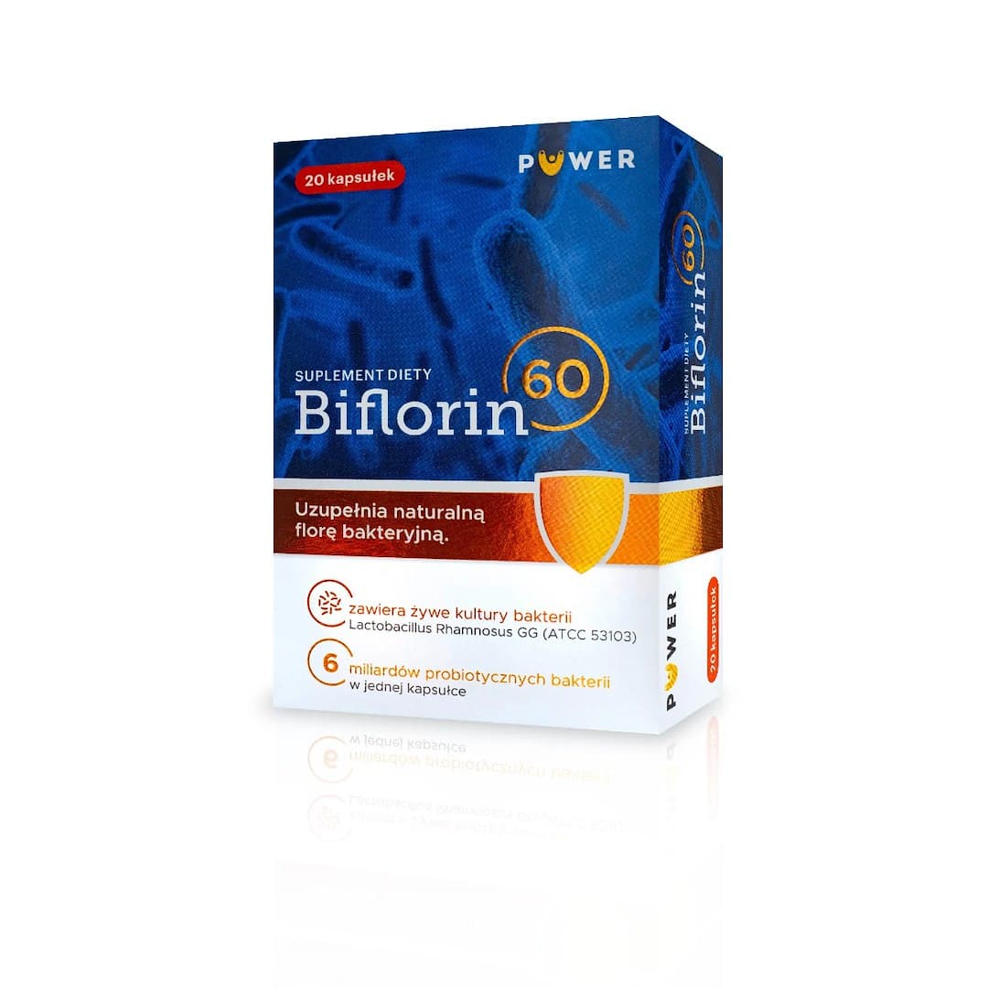 POWER - Biflorin 60 - 20 Caps – POWER förpackning