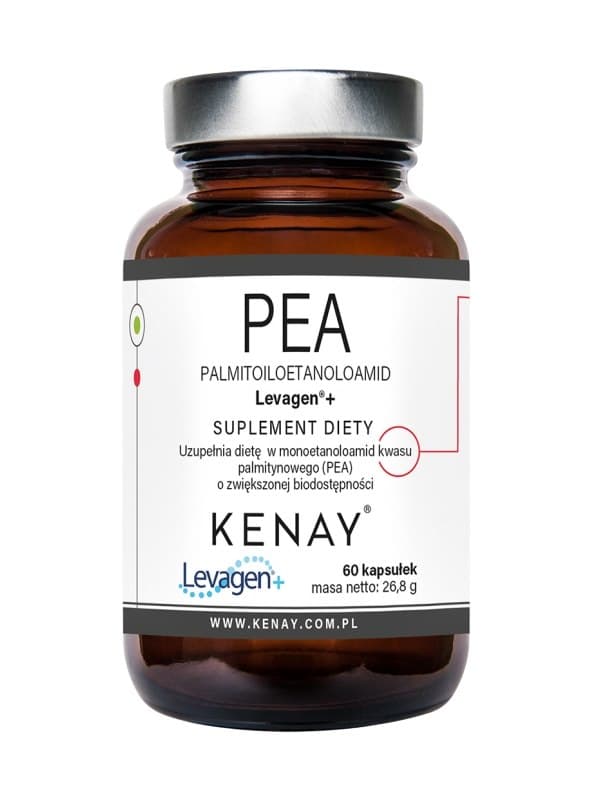 Kenay - Palmitoylethanolamide Levagen+ - 350mg, 60 Caps