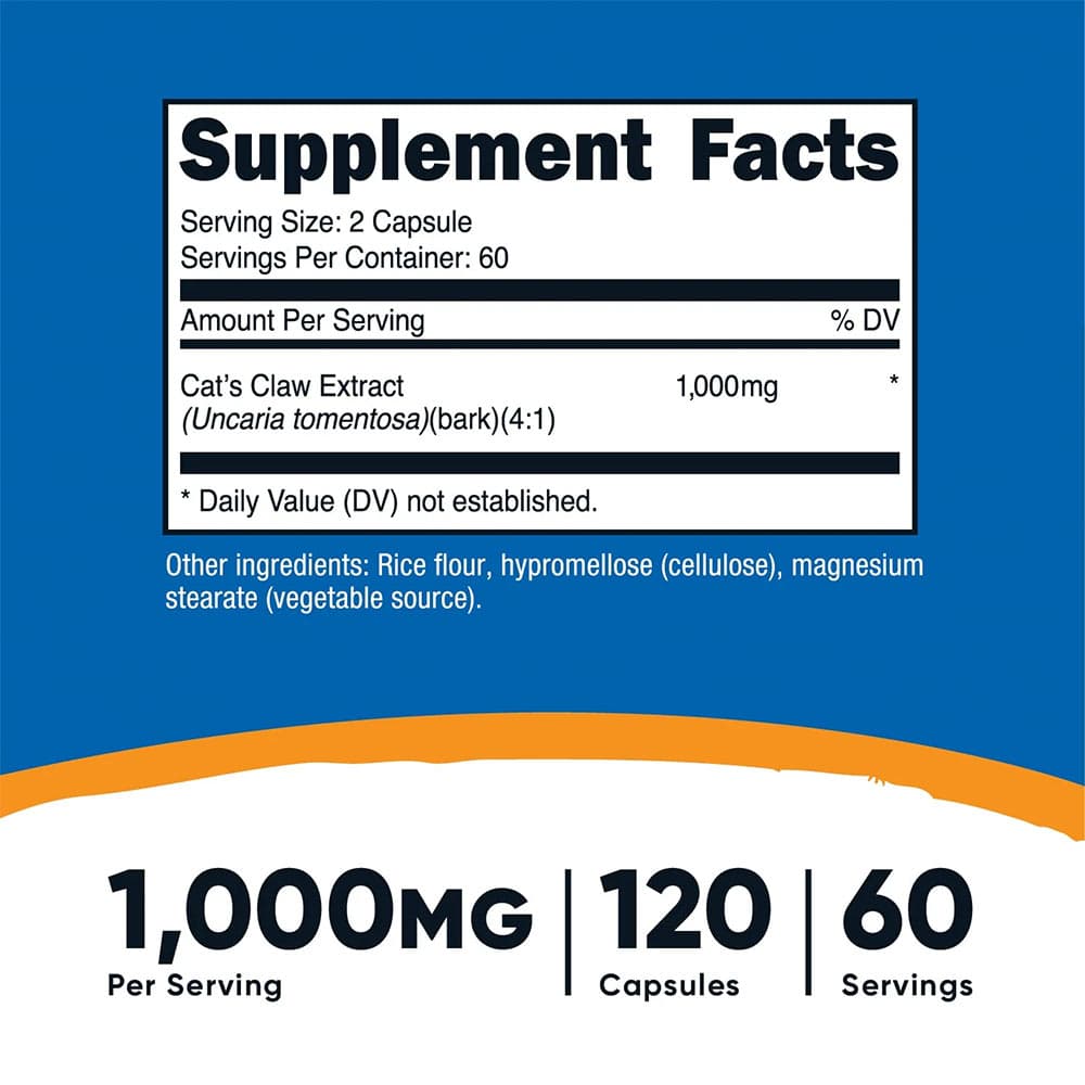 Nutricost - Kattaharppu - 120 kapselia