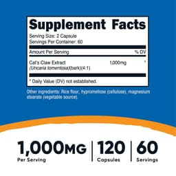 Nutricost - Cat'S Claw - 120 Caps