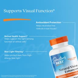 Doctor'S Best - Natural Vision Enhancers - 60 Sgels