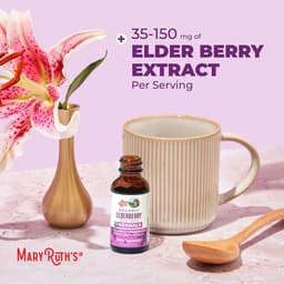 MaryRuth's - Organic Elderberry Liquid Drops - 1 fl oz