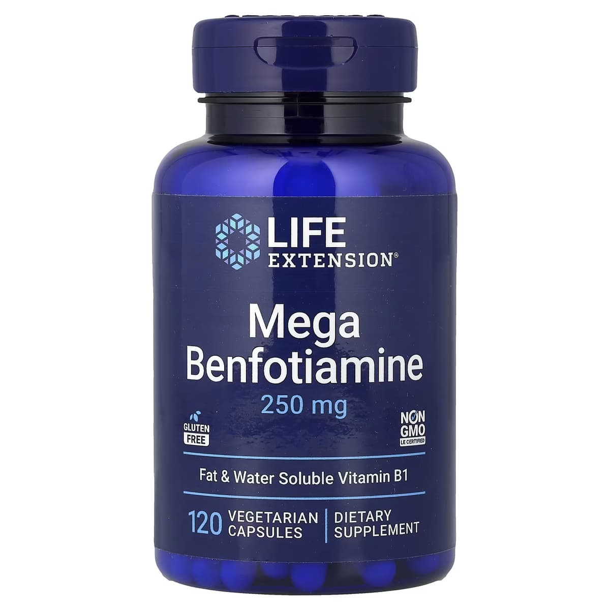 Life Extension - Mega Benfotiamine - 120 Vcaps