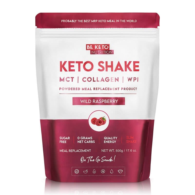 Be Keto Nutrition - Keto Shake - 500g – Be Keto Nutrition förpackning