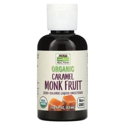 NOW Foods - Organic Monk Fruit Liquid Sweetener - 1.8 FL OZ