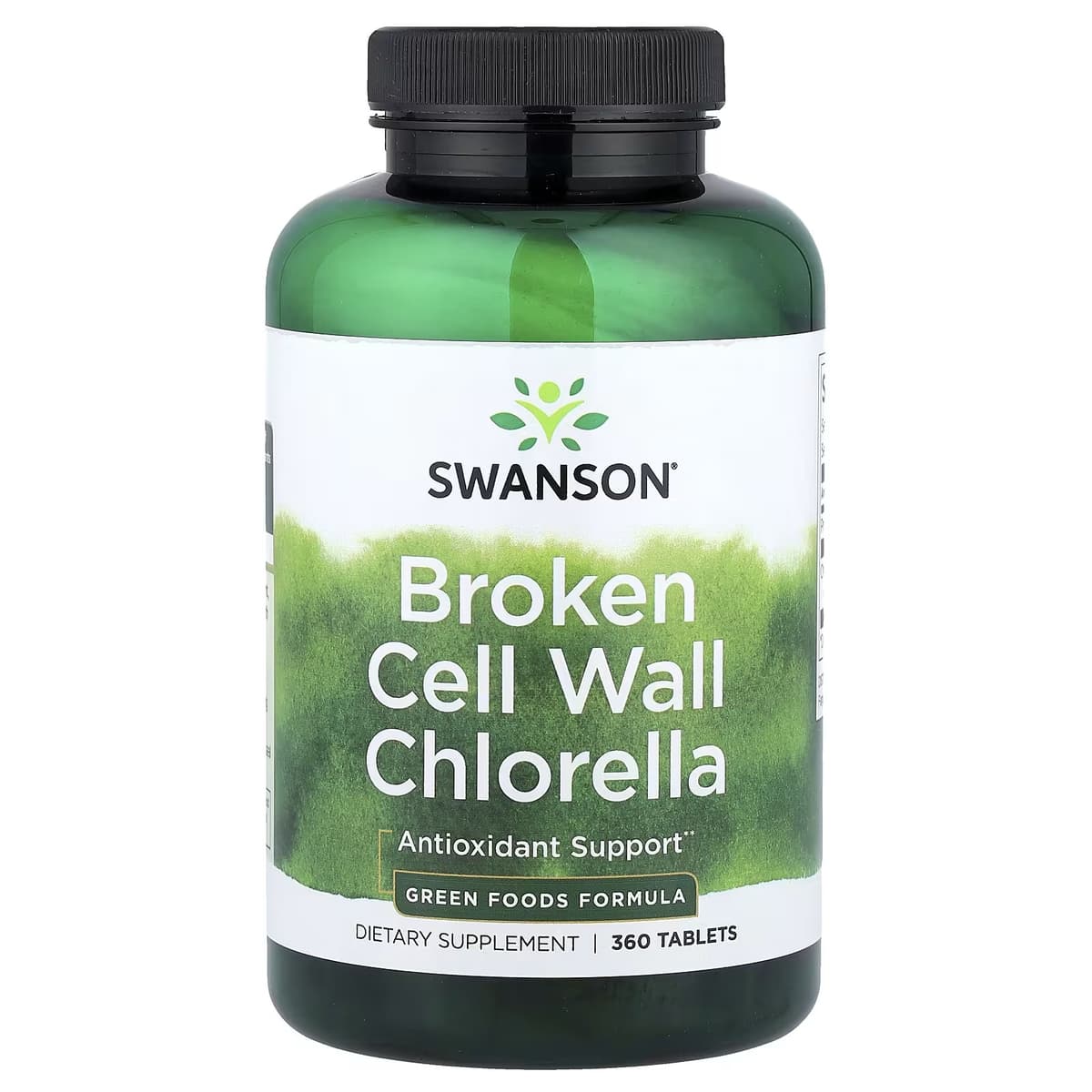 Swanson - Broken Cell Wall Chlorella - 360 Tabs