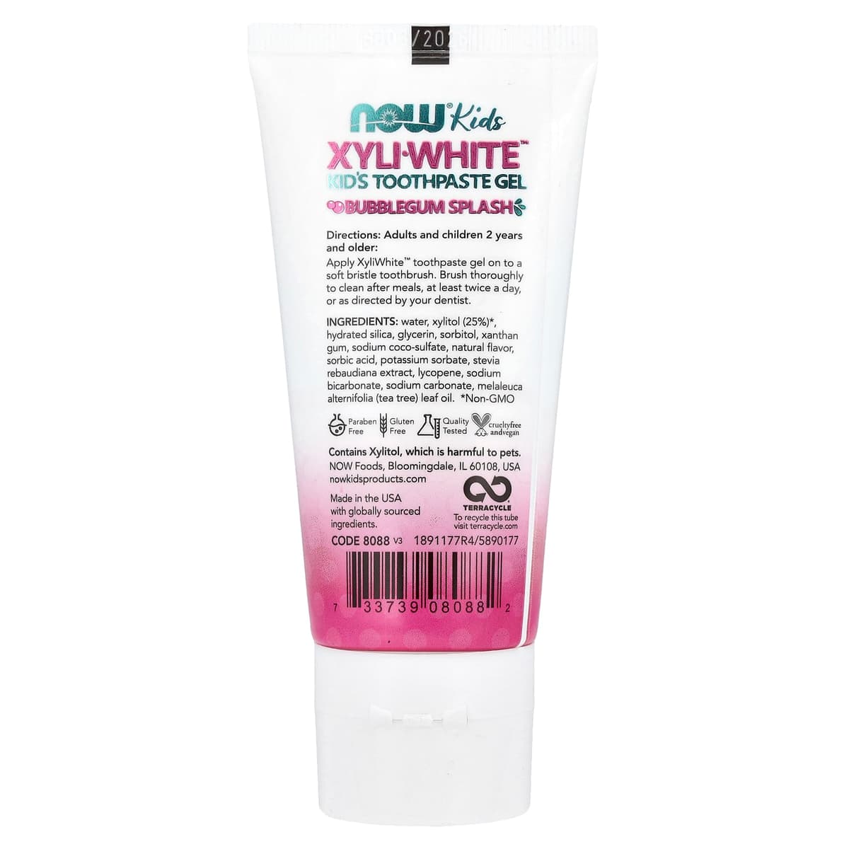 NOW Foods - Xyliwhite Kids, Bubblegum Splash - 85g