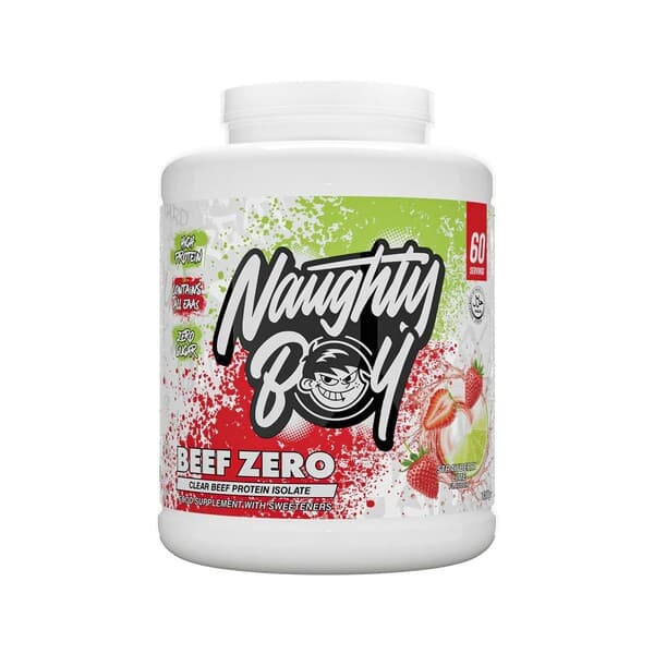 Naughty Boy - Beef Zero - Beef Protein Powder – Naughty Boy förpackning