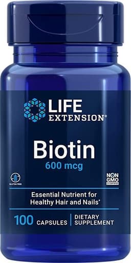 Life Extension - Biotin - 100 Kapsler