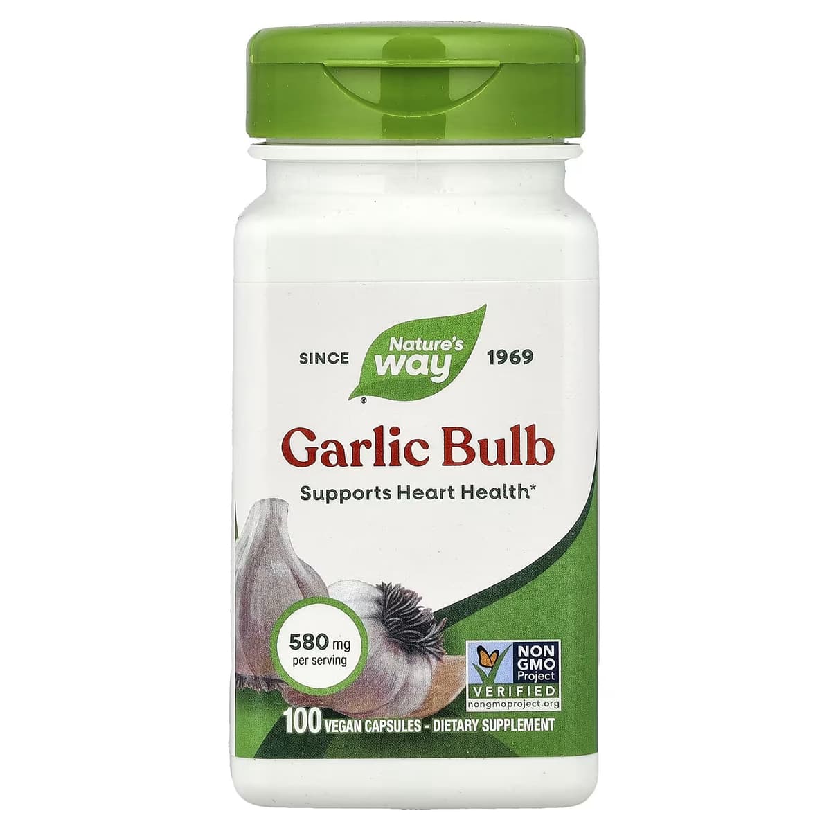 Nature'S Way - Valkosipulinkynsi - 100 Vcaps