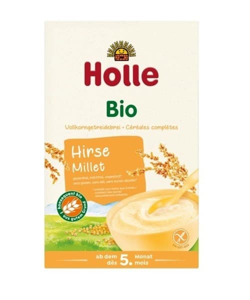 Holle - Bio Millet Cereal - 250g – Holle förpackning