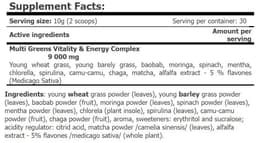 Amix - Provegan Multigreens Vitality & Energy - 300g