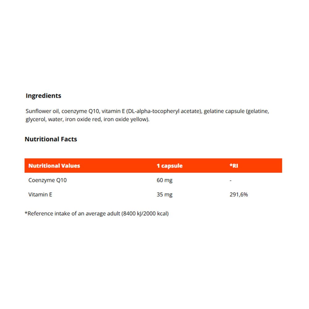 Gymbeam - Coenzyme Q10 - 60 Caps