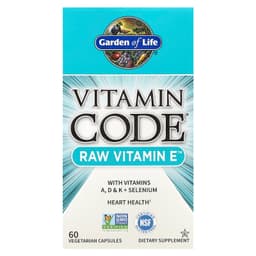 Garden Of Life - Vitamin Code Raw Vitamin E - 30 Caps