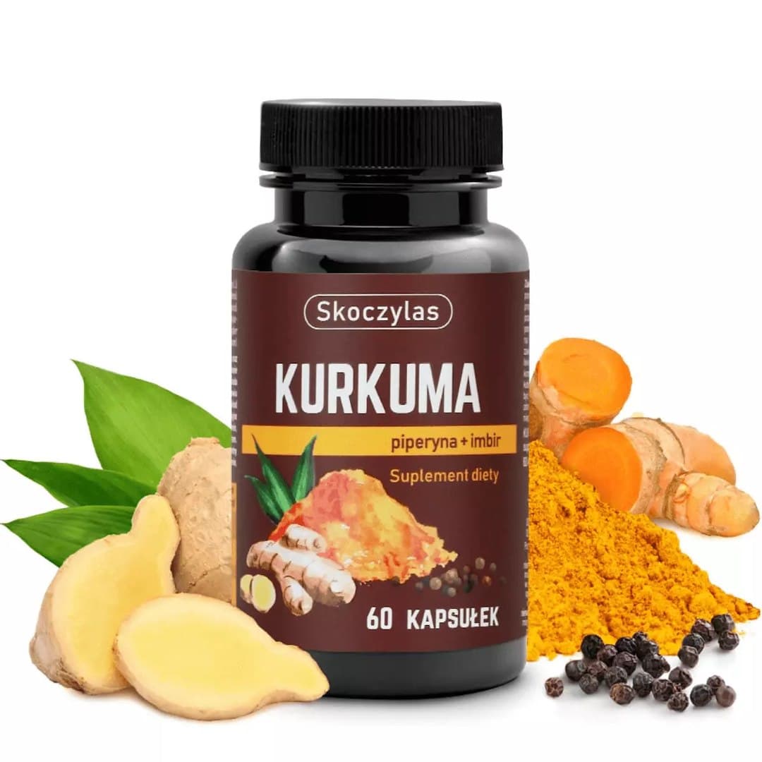 Skoczylas - Turmeric - 60 Caps – Skoczylas förpackning