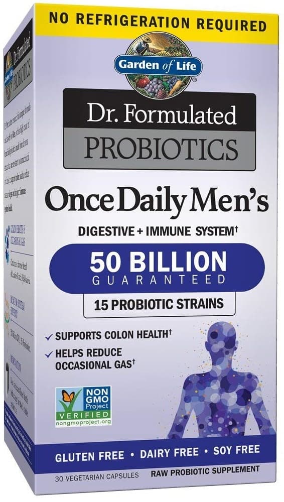 Garden of Life - Dr. Formulated Probiotics Once Daily Men's - 30 Capsules