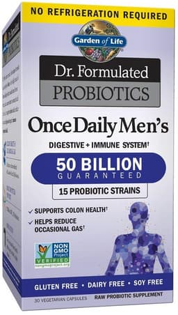 Garden of Life - Dr. Formulated Probiotics Once Daily Men's - 30 Capsules