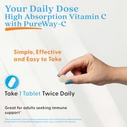 Doctor's Best - High Absorption Vitamin C - 60 Tablets