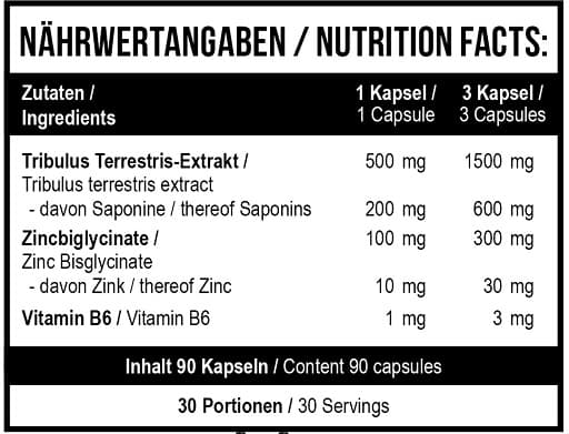MST - Tribulus 1000 - 90 tablettia