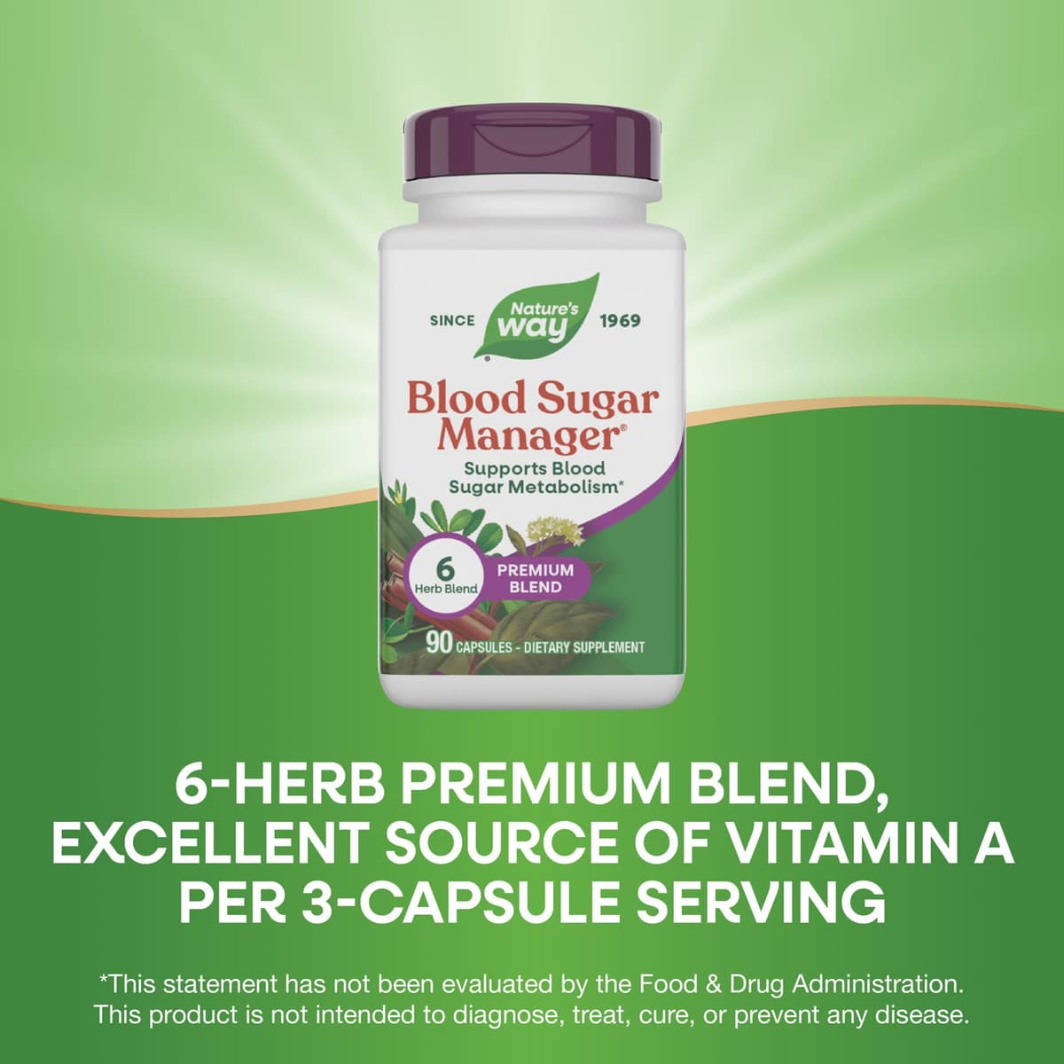 Nature'S Way - Blood Sugar Support - 90 Caps