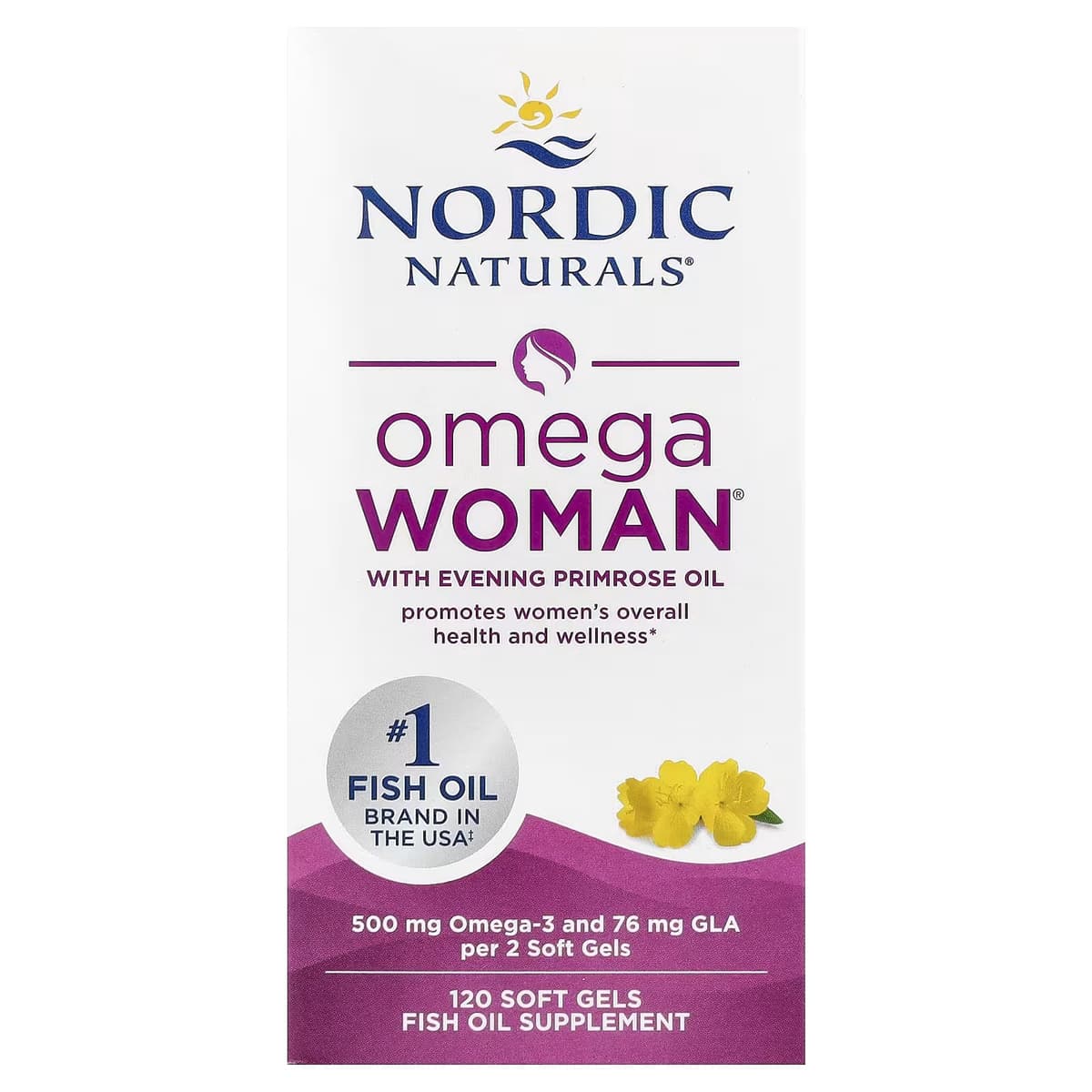 Nordic Naturals - Omega Woman - 120 Sgels