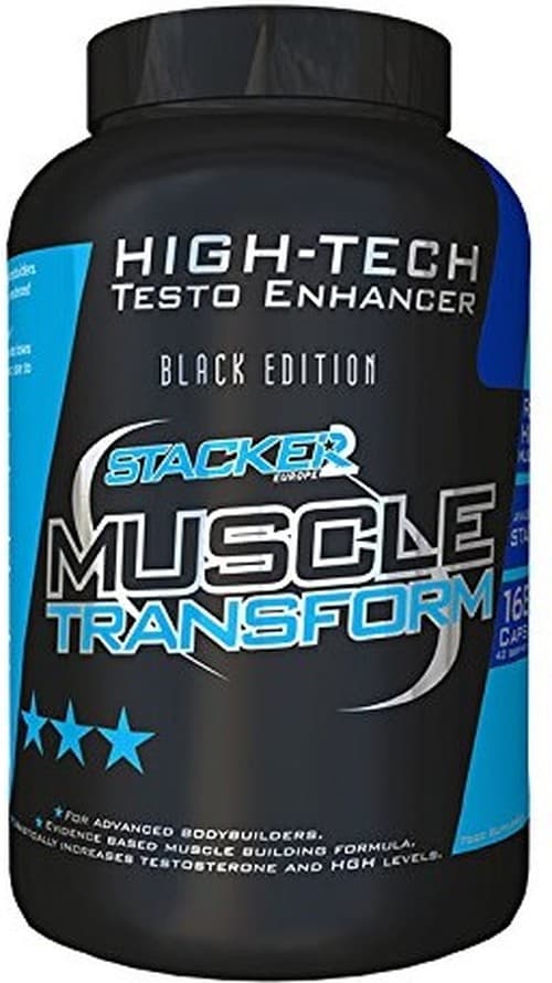 Stacker2 Europe - Muscle Transform - 168 Caps – Stacker2 förpackning
