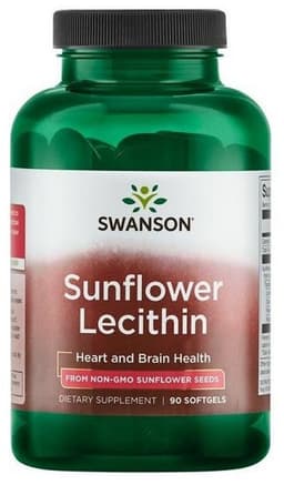Swanson - Sunflower Lecithin - 90 Sgels