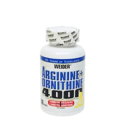 Weider - Arginin + Ornithin 4000 - 180 Kapsler