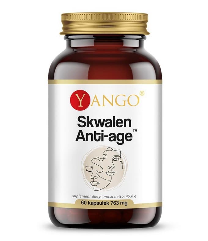 Yango - Squalene Anti-Age - 60 Caps – Yango förpackning