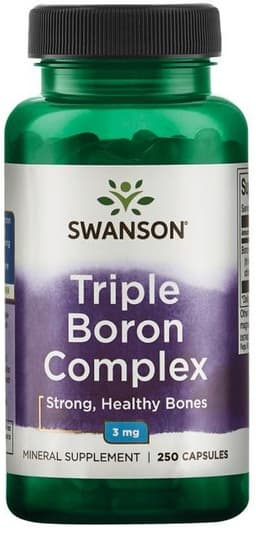 Swanson - Triple Boron Complex - 250 Caps