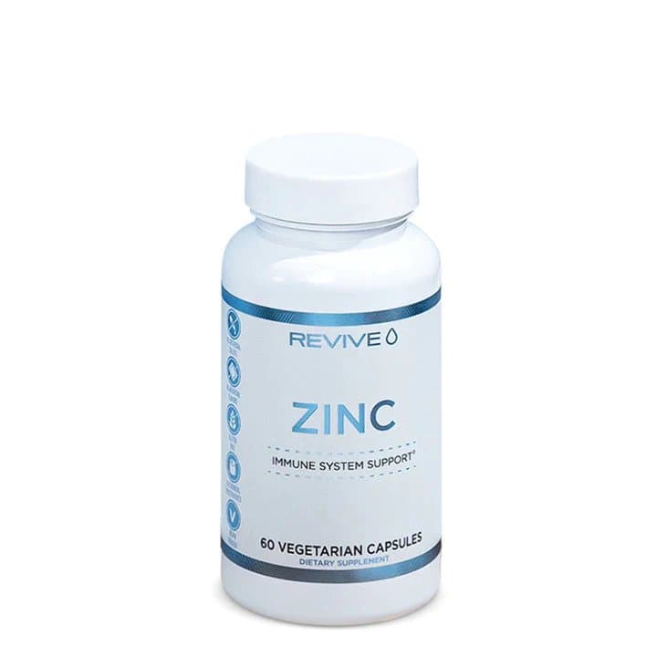 Revive - Zinc - 60 Vcaps – Revive förpackning