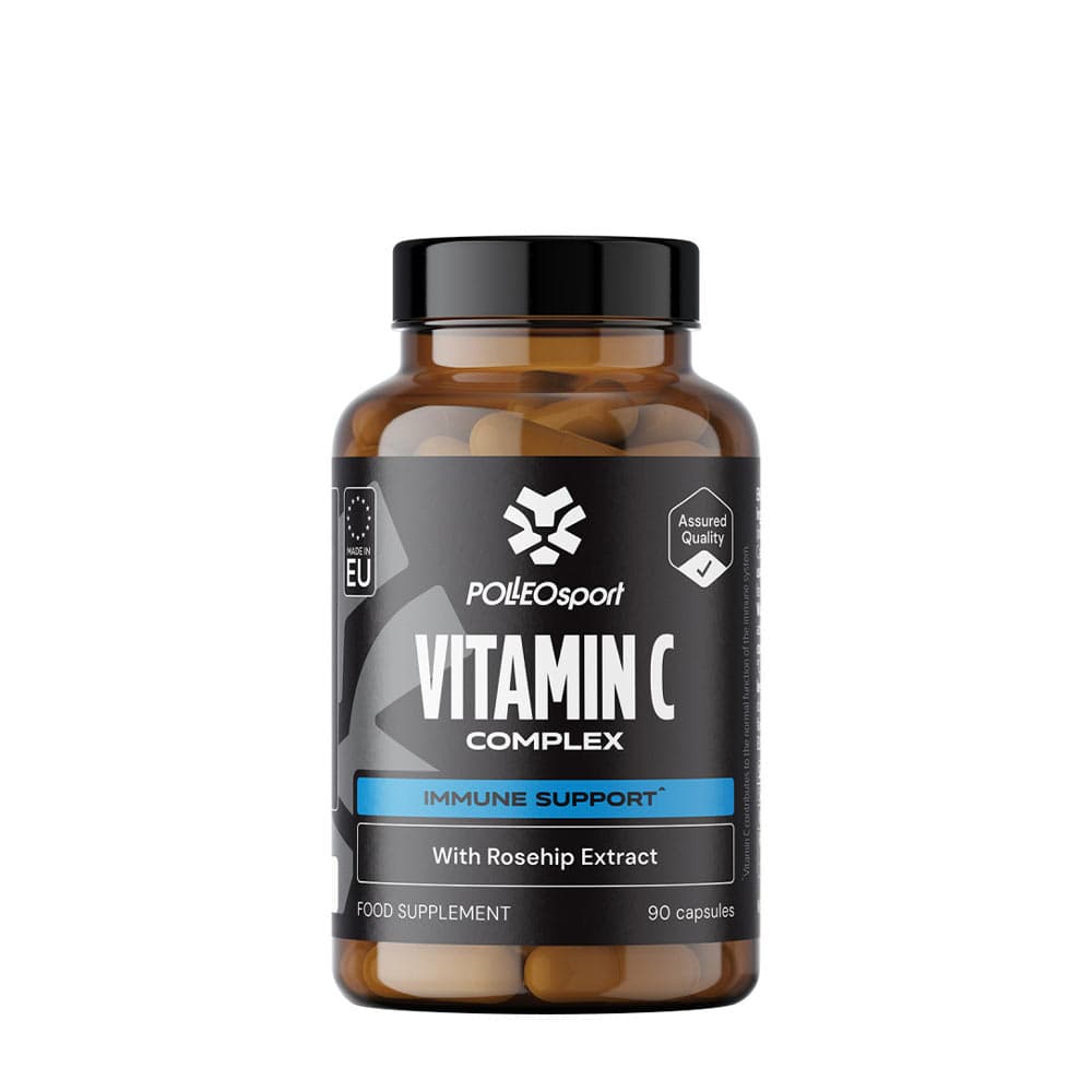 Polleo Sport - Vitamin C-komplex - 90 kapslar – Polleo Sport förpackning