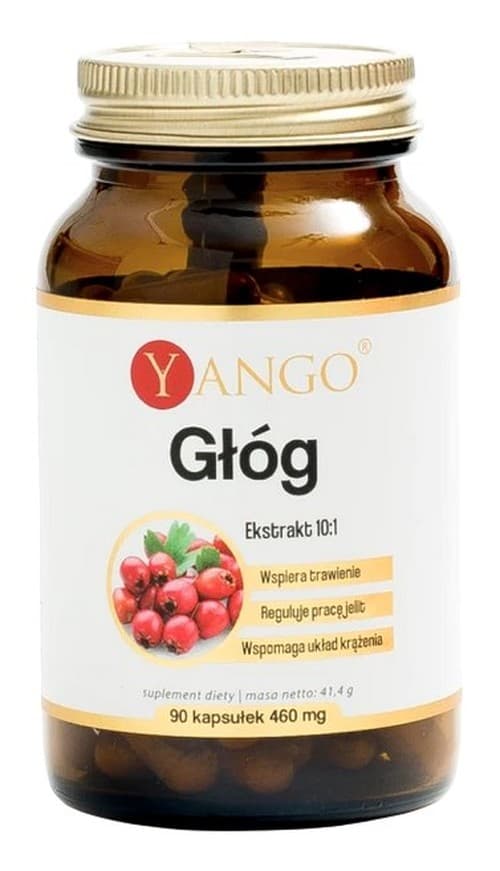 Yango - Hawthorn Extract - 30 Caps – Yango förpackning