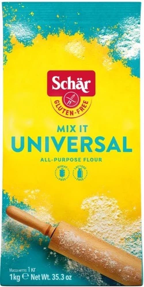 Schär - Mix It Universaali Monikäyttöjauho - 1kg – Schär pakkaus
