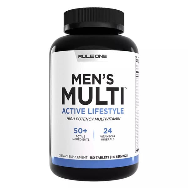Rule One - Men'S Train Daily Multivitamin – Rule One packaging