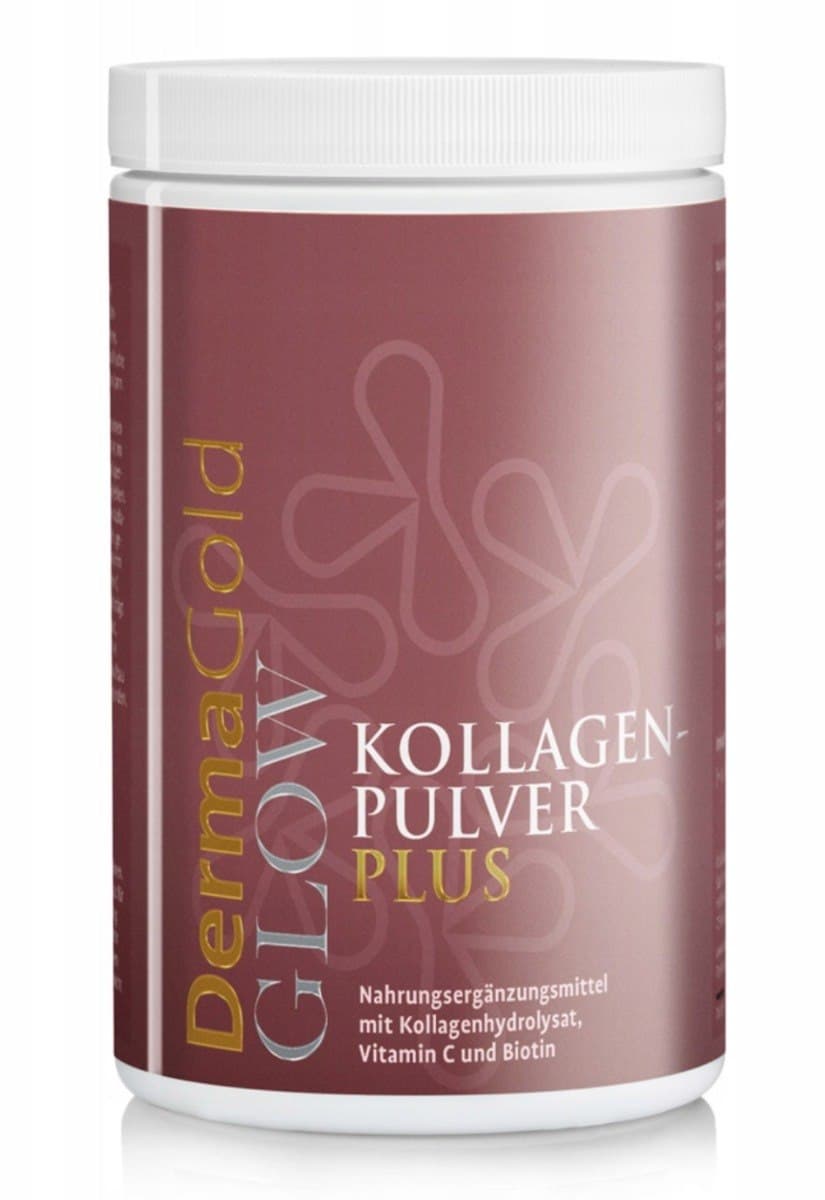 Dermagold - Glow Collagen Powder Plus - 400g – Dermagold förpackning
