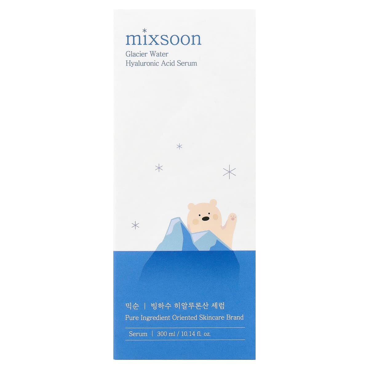 Mixsoon - Glacier Water Hyaluronic Acid Serum 300ml