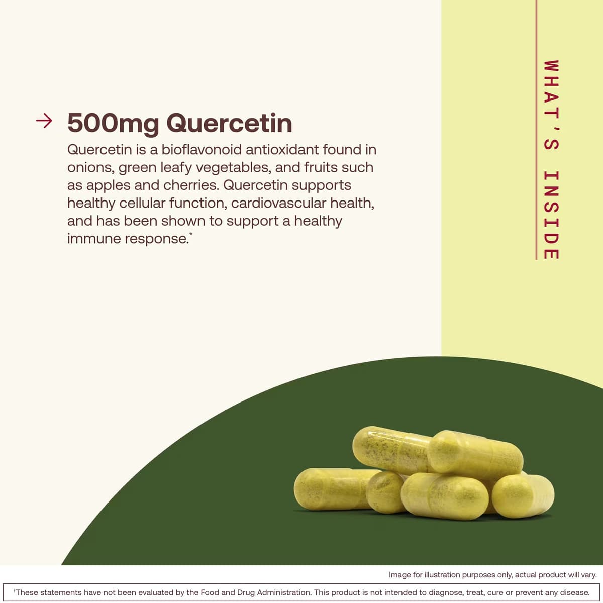 Jarrow Formulas - Quercetiini - 500 mg - 200 Kaps