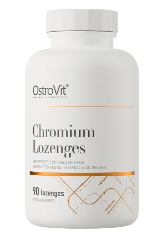 OstroVit - Chromium Lozenges - 90 lozenges – OstroVit förpackning