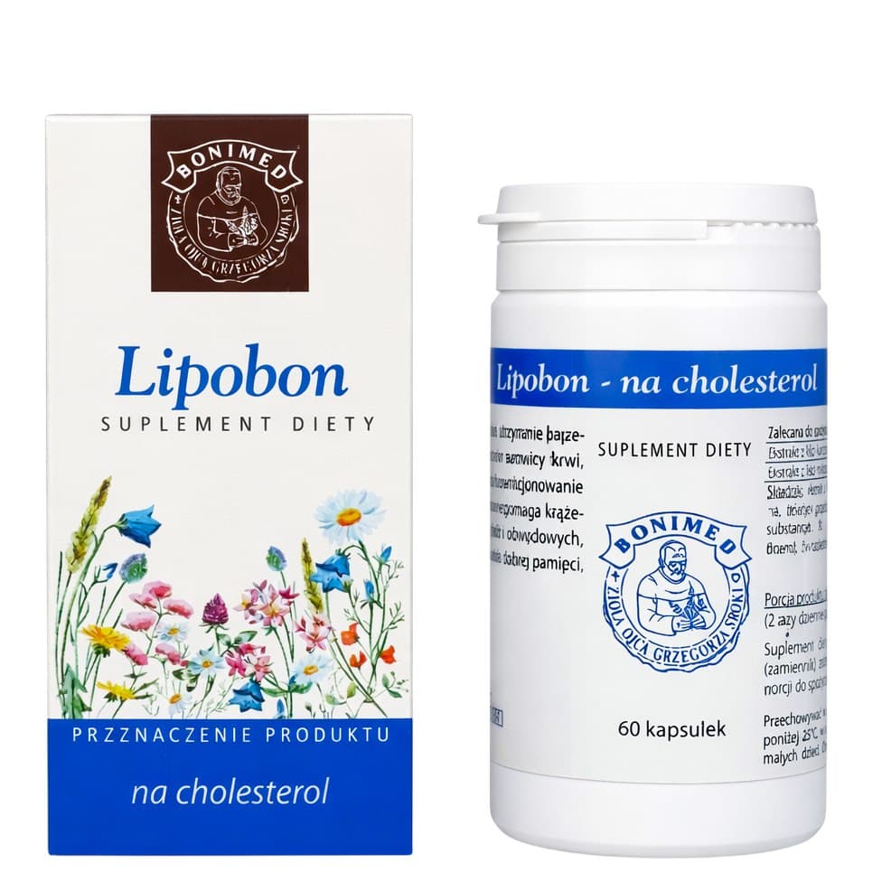 Bonimed - Lipobon - 60 Caps – Bonimed förpackning