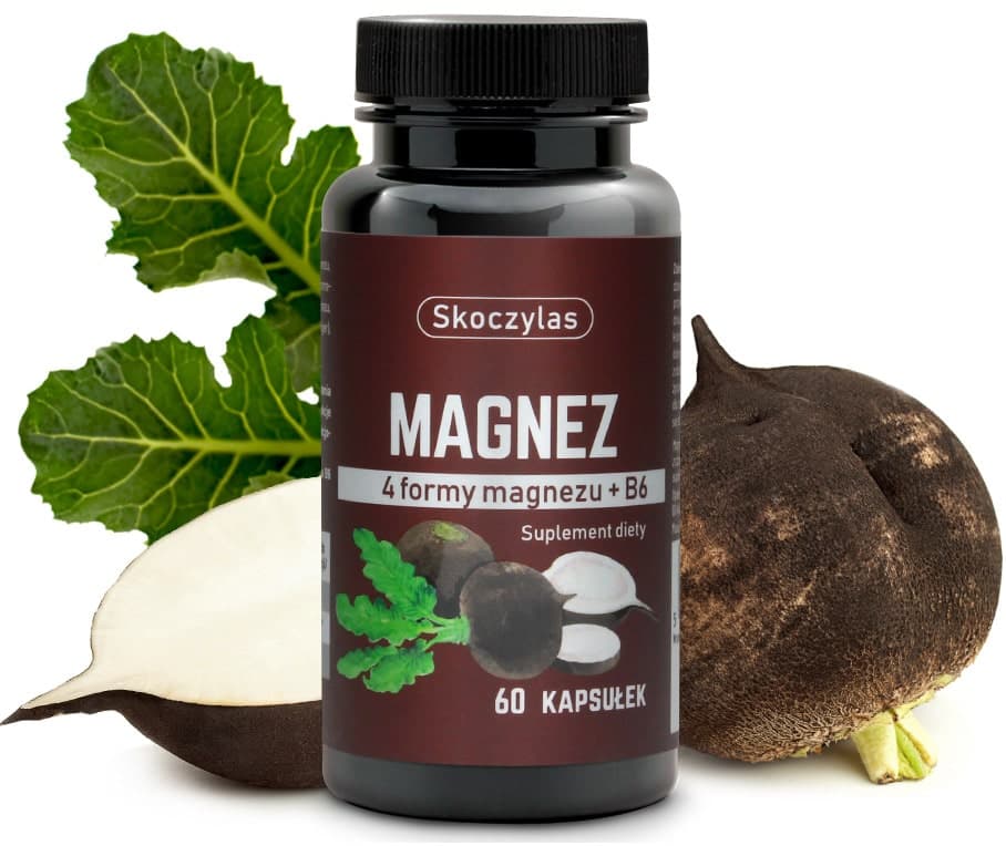 Skoczylas - Magnesium 4 Forms + B6 - 60 Caps – Skoczylas förpackning