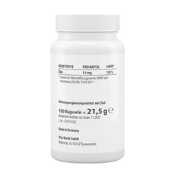 Vitaworld Zinc 15mg - 100 Caps