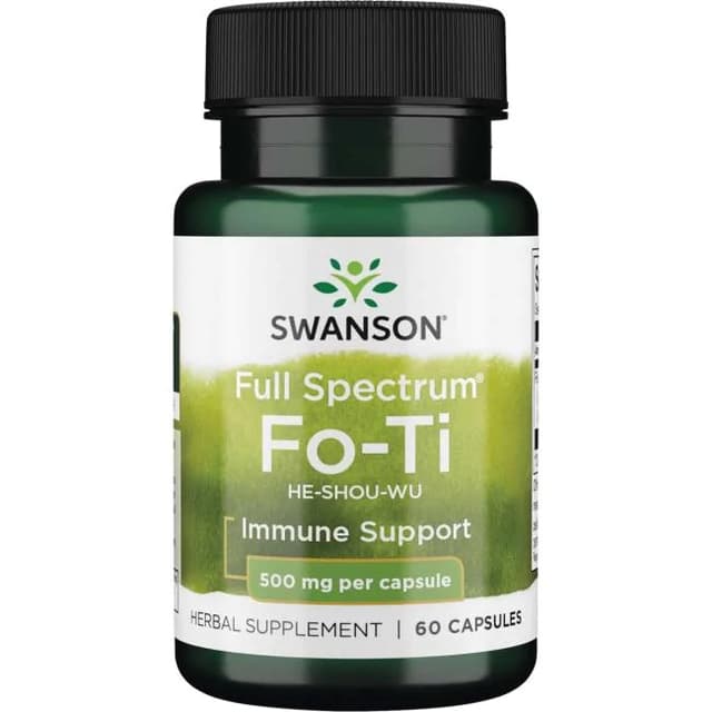 Swanson - Full Spectrum Fo-Ti - 60 Capsules – Swanson