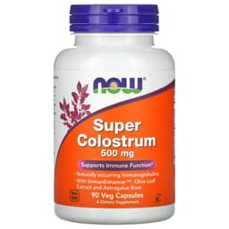 NOW Foods - Super Colostrum Immune Support - 90 Capsules