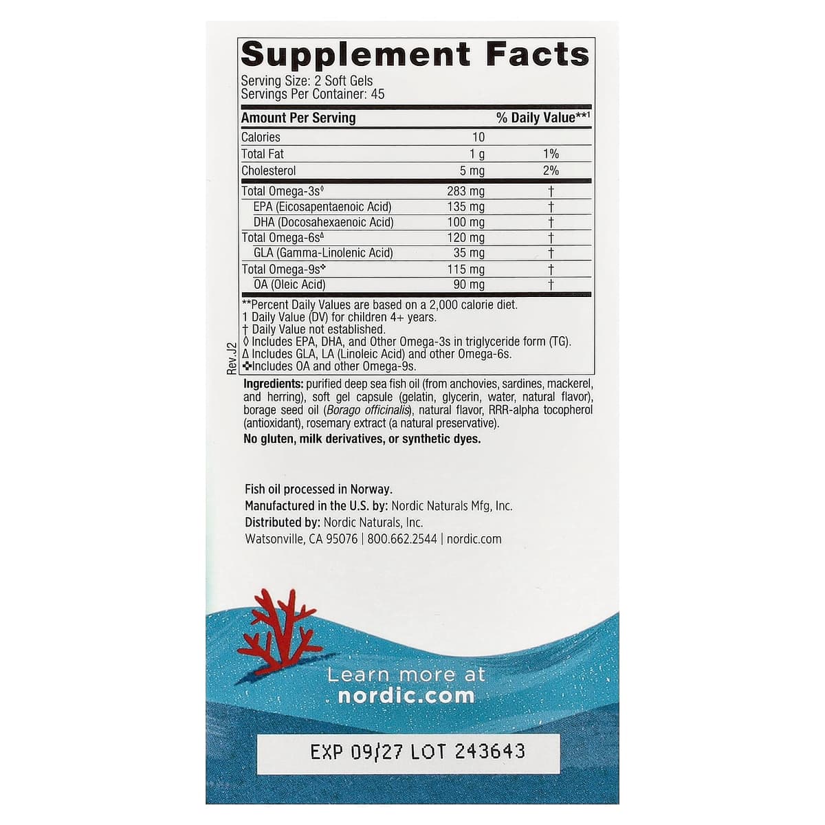 Nordic Naturals - Complete Omega™ Junior - 90 sgels