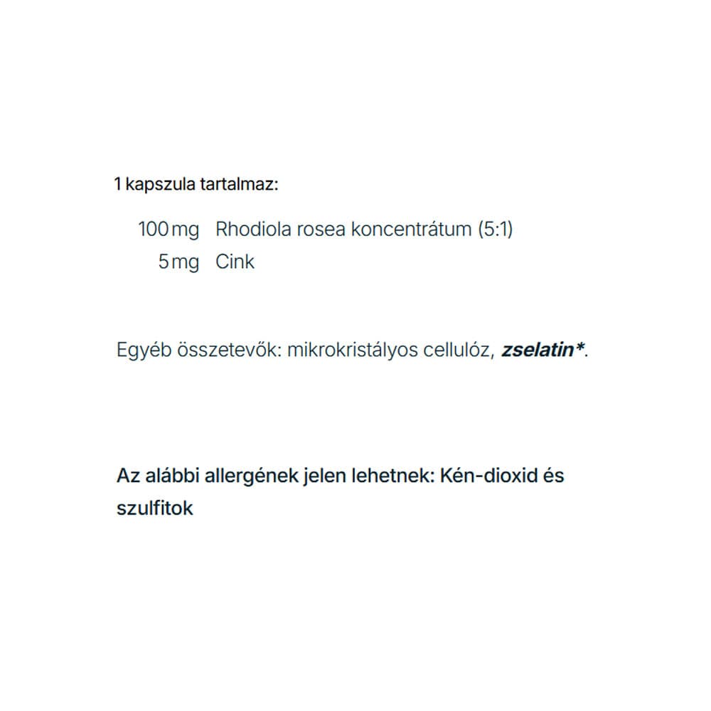 CaliVita Rhodiolin - 120 kapselia