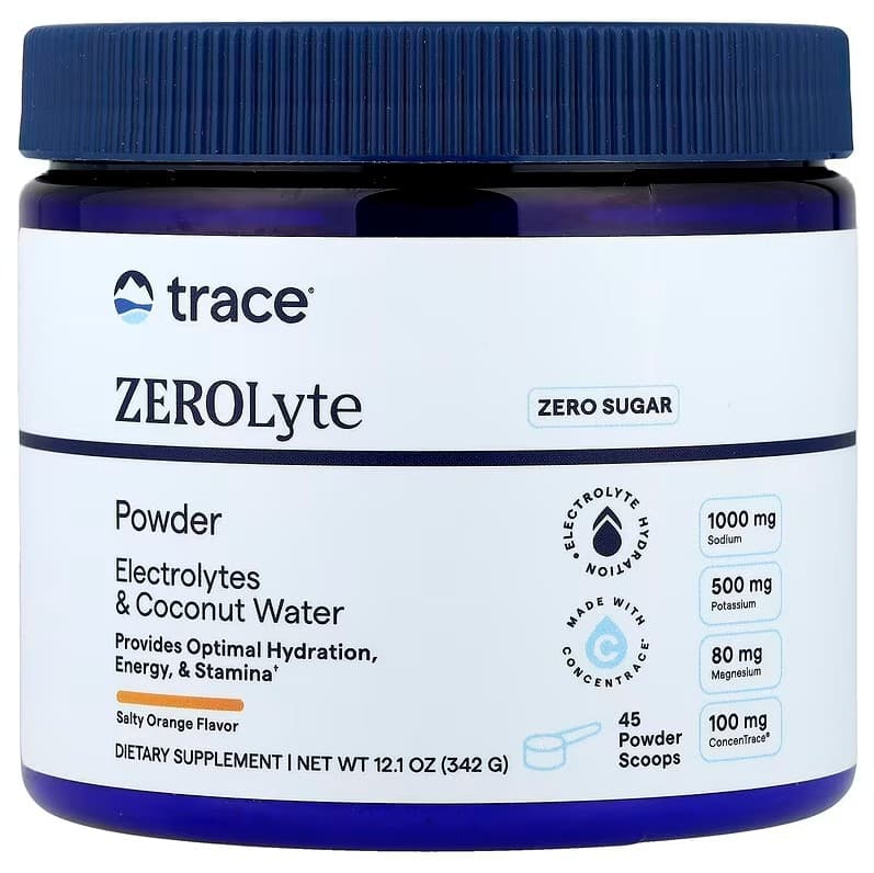 Trace Minerals - ZEROLyte Powder