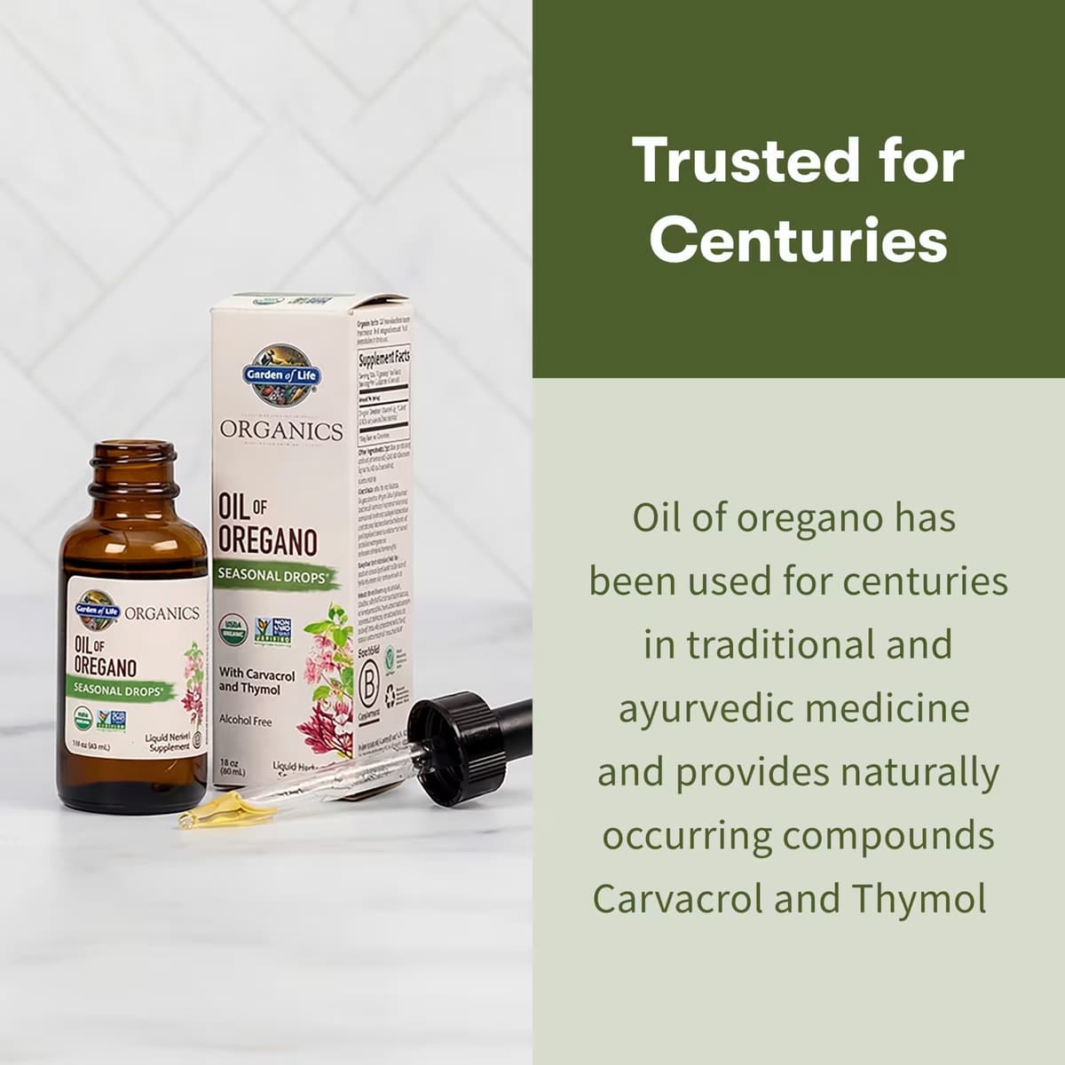 Garden Of Life - Organics Oil Of Oregano - 30ml