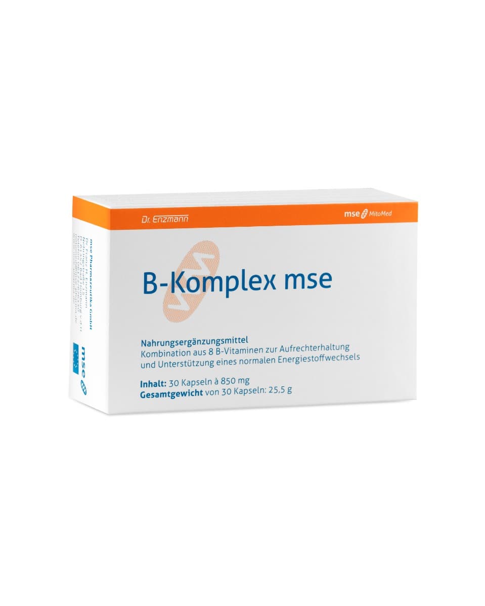 Mitopharma - B-Complex Mse - 30 Caps – Mitopharma förpackning
